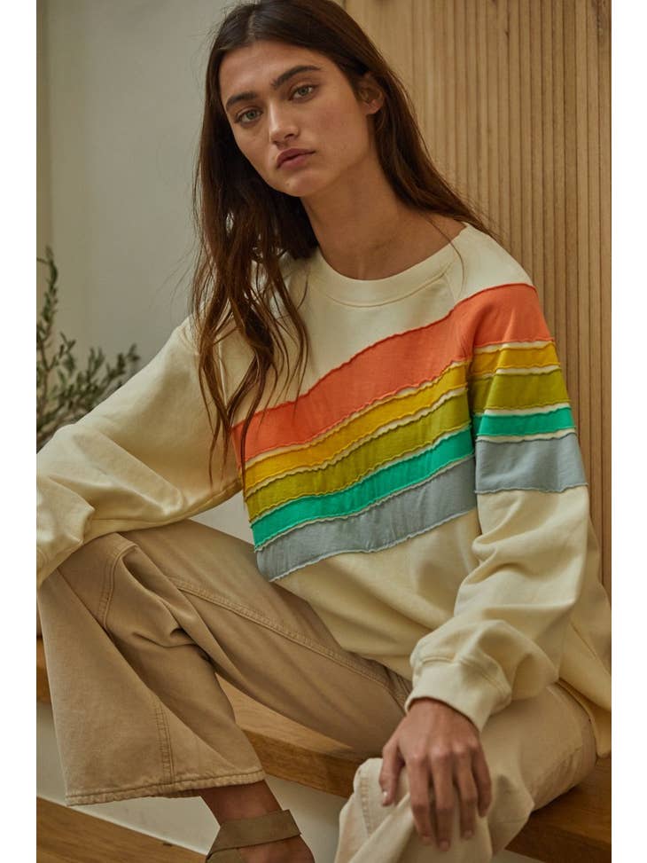 Counting Rainbows Sweatshirt - La De Da