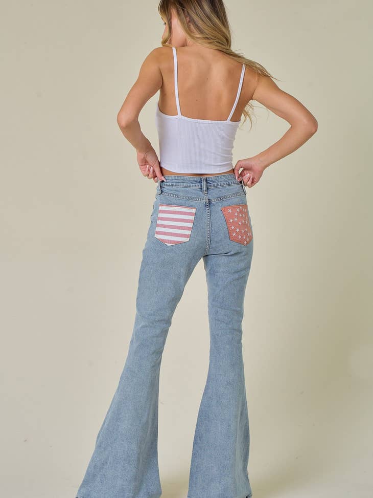 Stars & Stripes Flares - La De Da