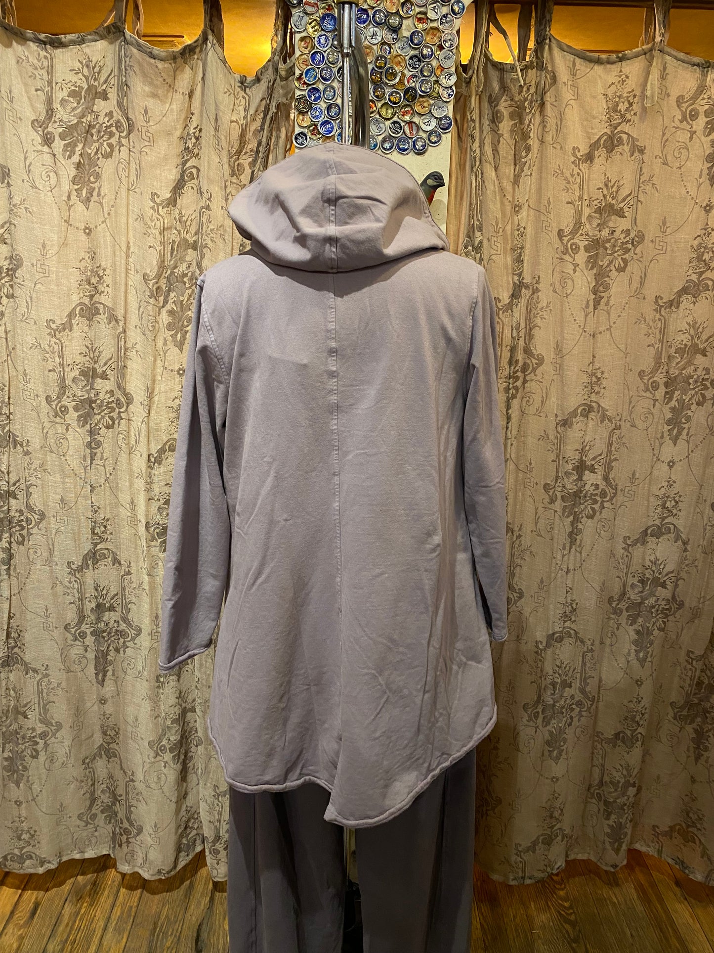 Purple Hooded Jacket