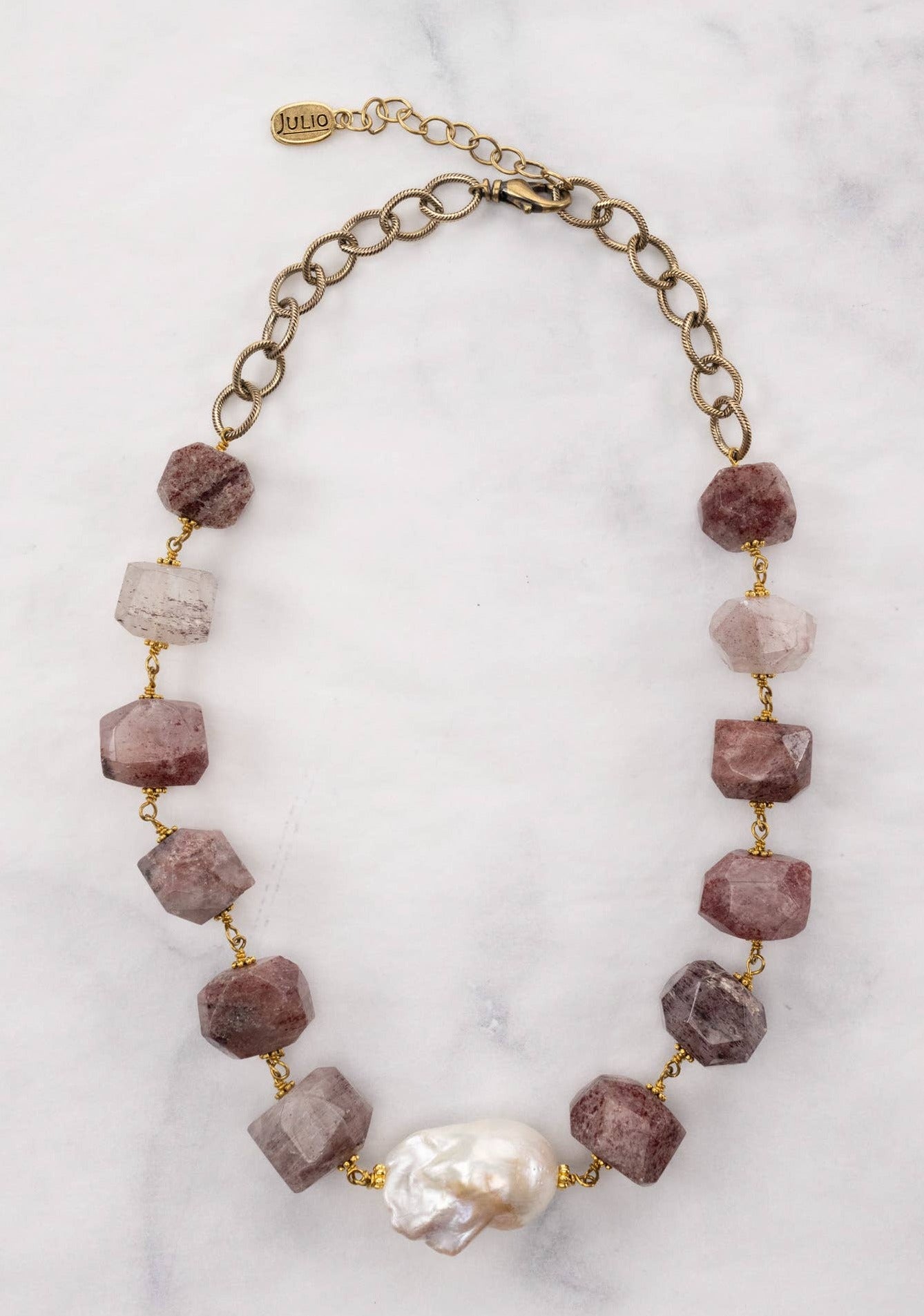 Bloom - Cherry Quartz / Gold