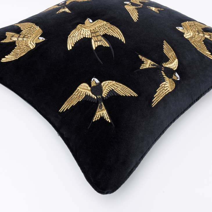Swallow Cushion - La De Da