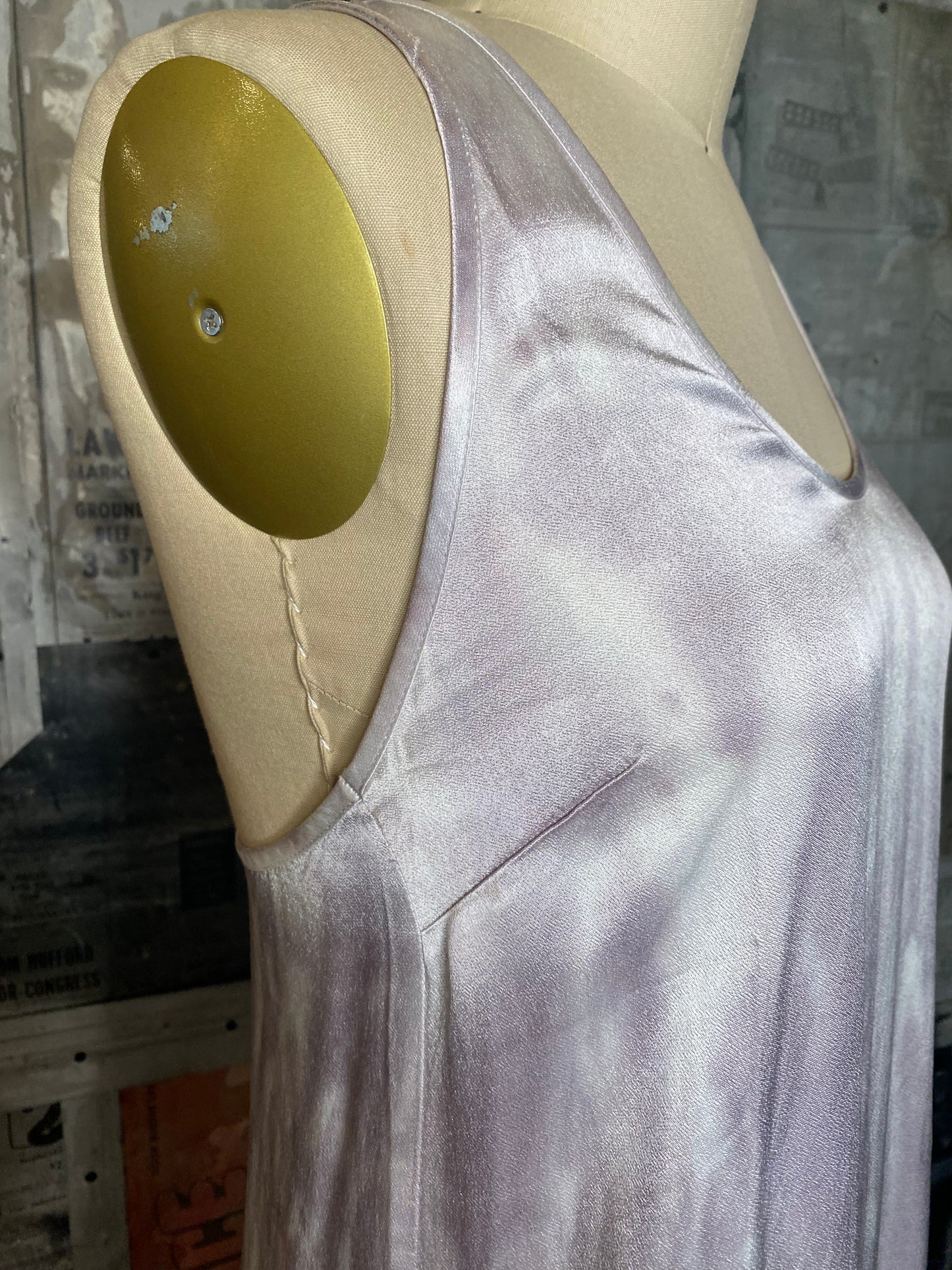 Copal Tank Dress- Smoke Signal Wash