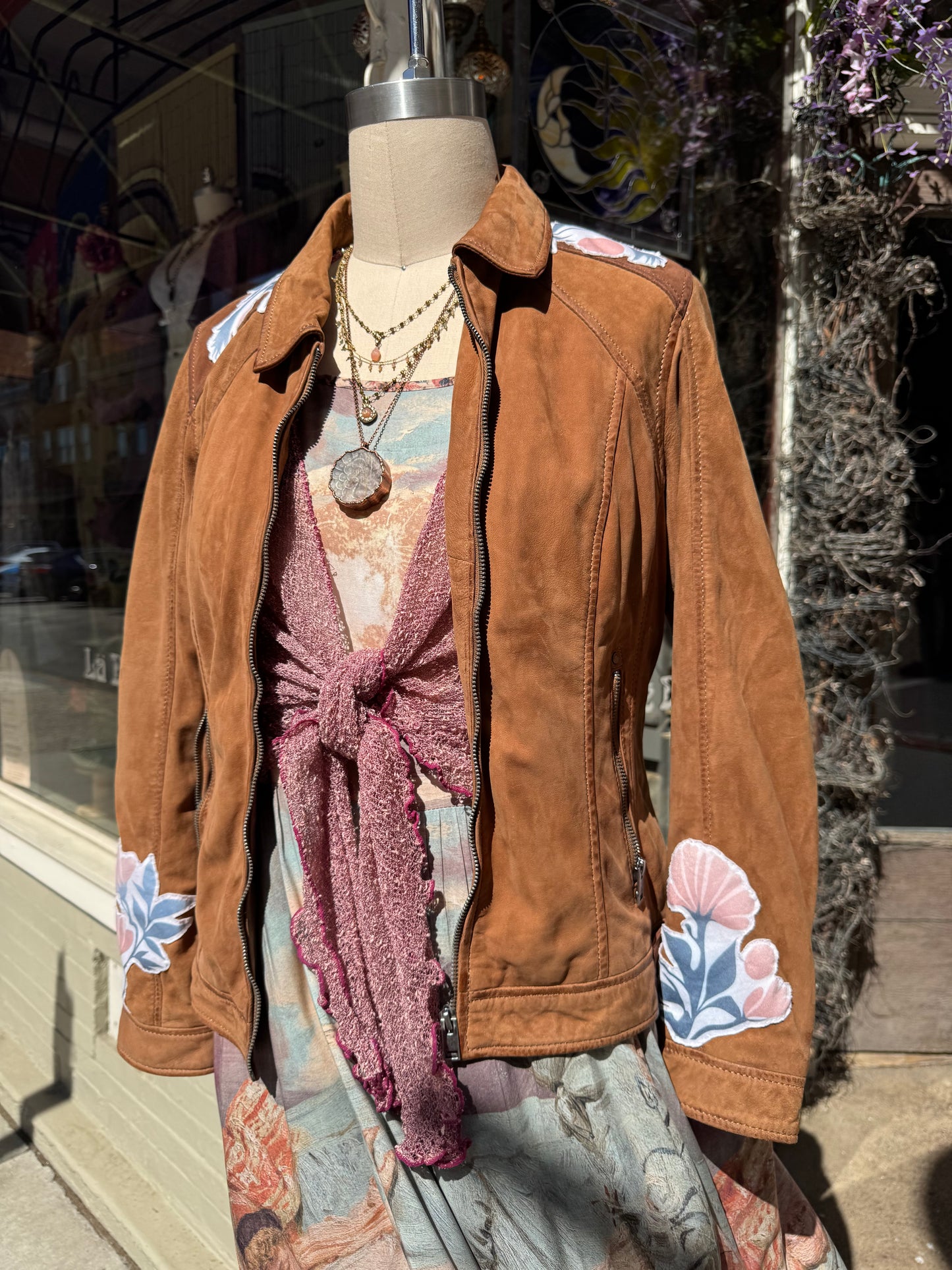 'Put A Bird On It' M. Leather Jacket - Monica Moses*