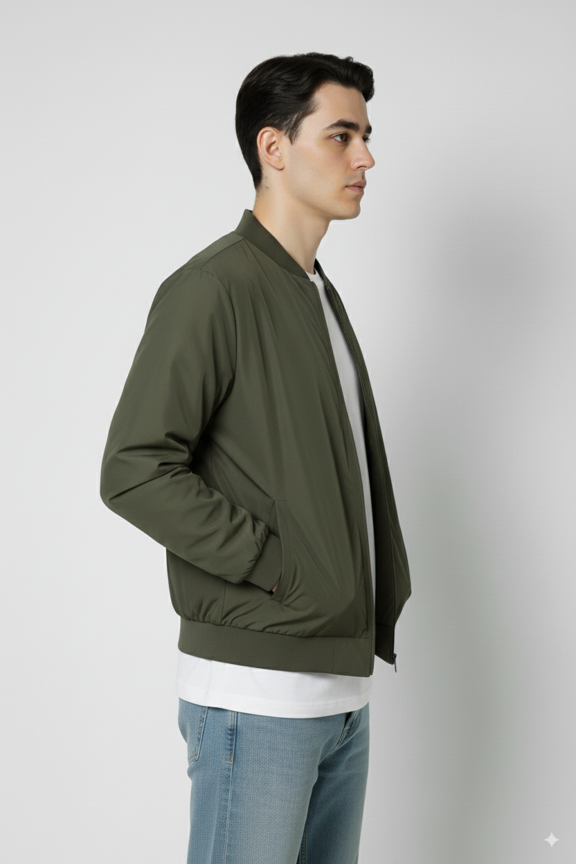 Bomber Jacket Lightweight - Olive