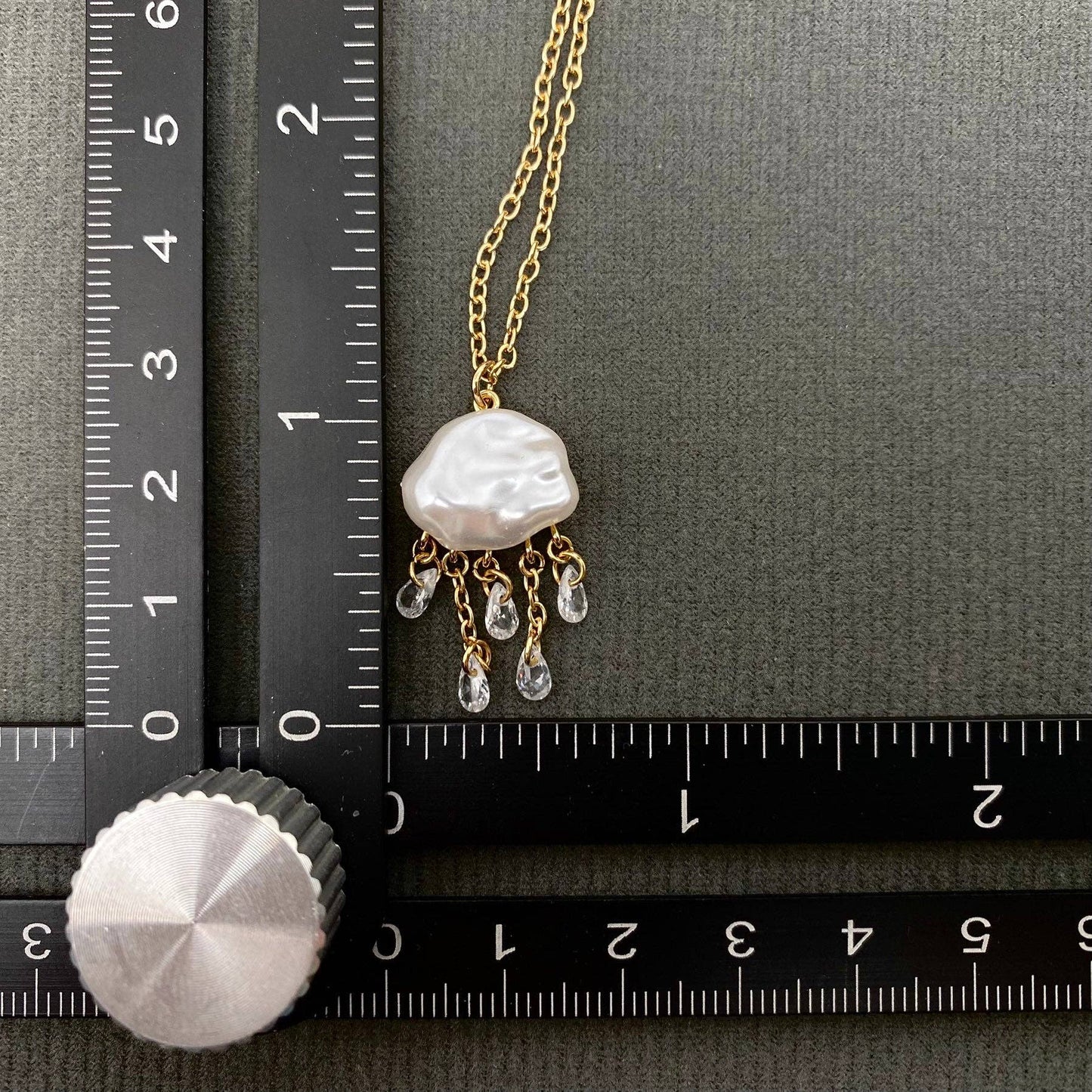 Jellyfish Charm Necklace