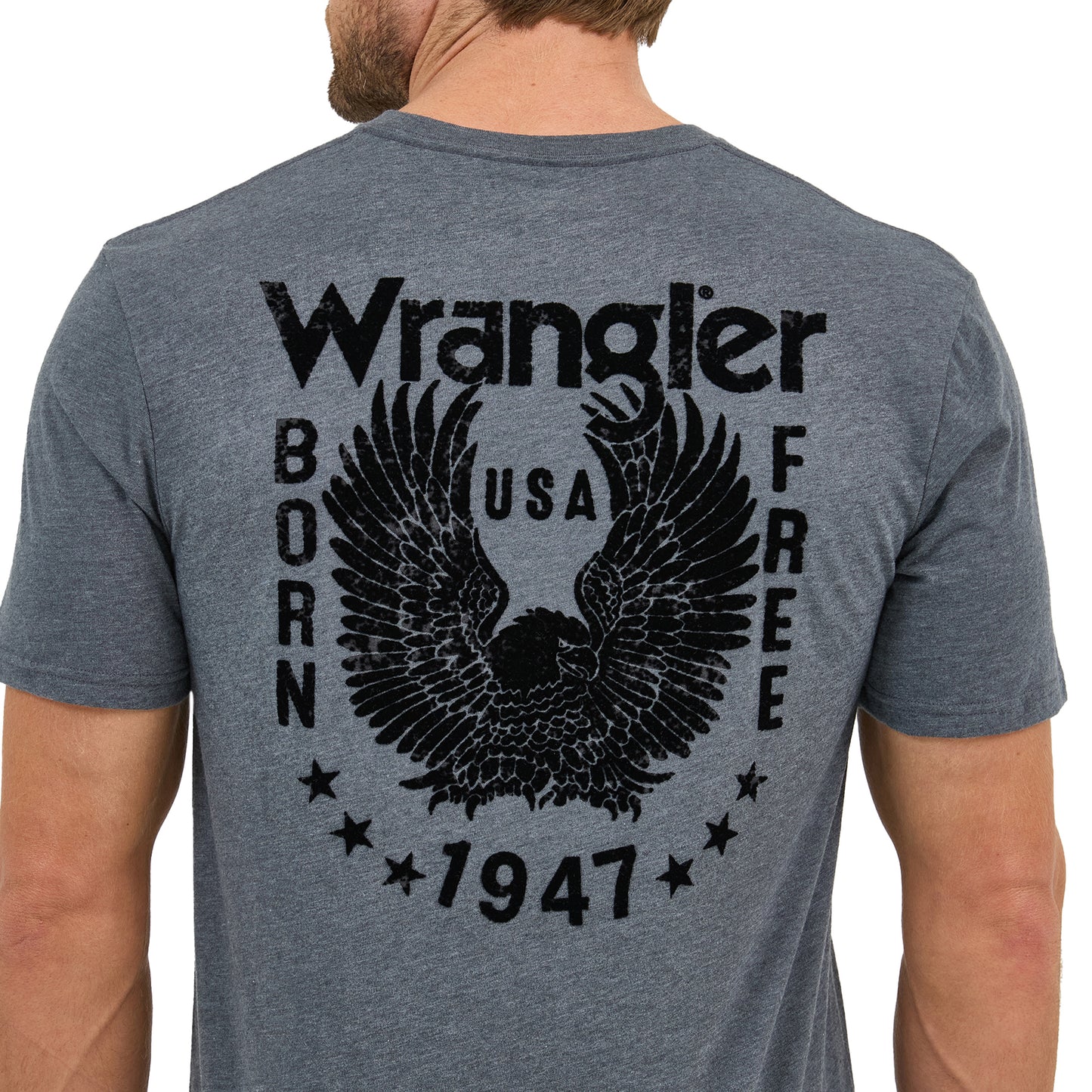 Men's Born Free Eagle USA T-shirt
