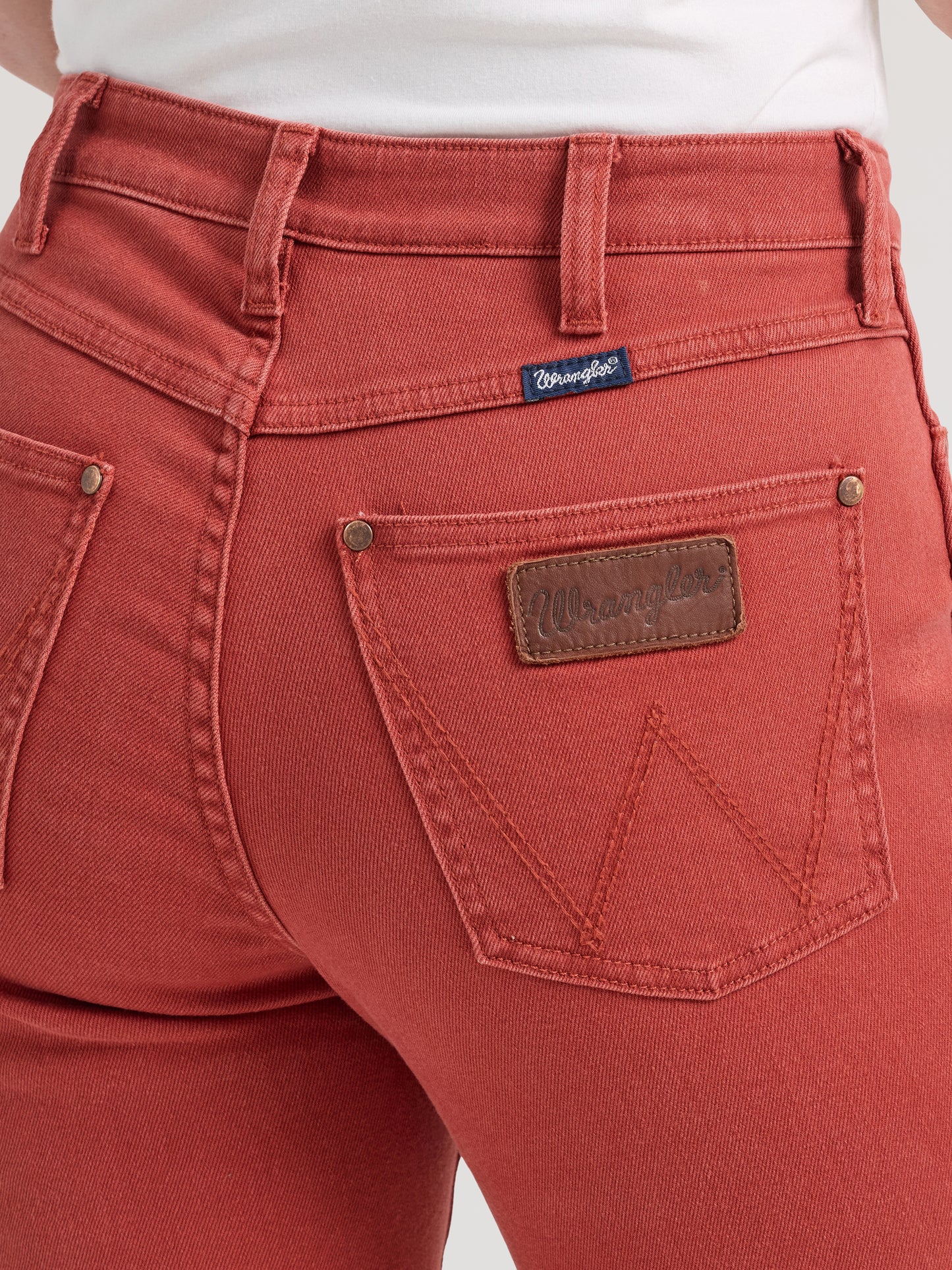 Women Retro Bailey High Rise Color Wash Jeans- Nova
