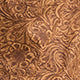 Mens Caramel Floral Western Snap Shirt