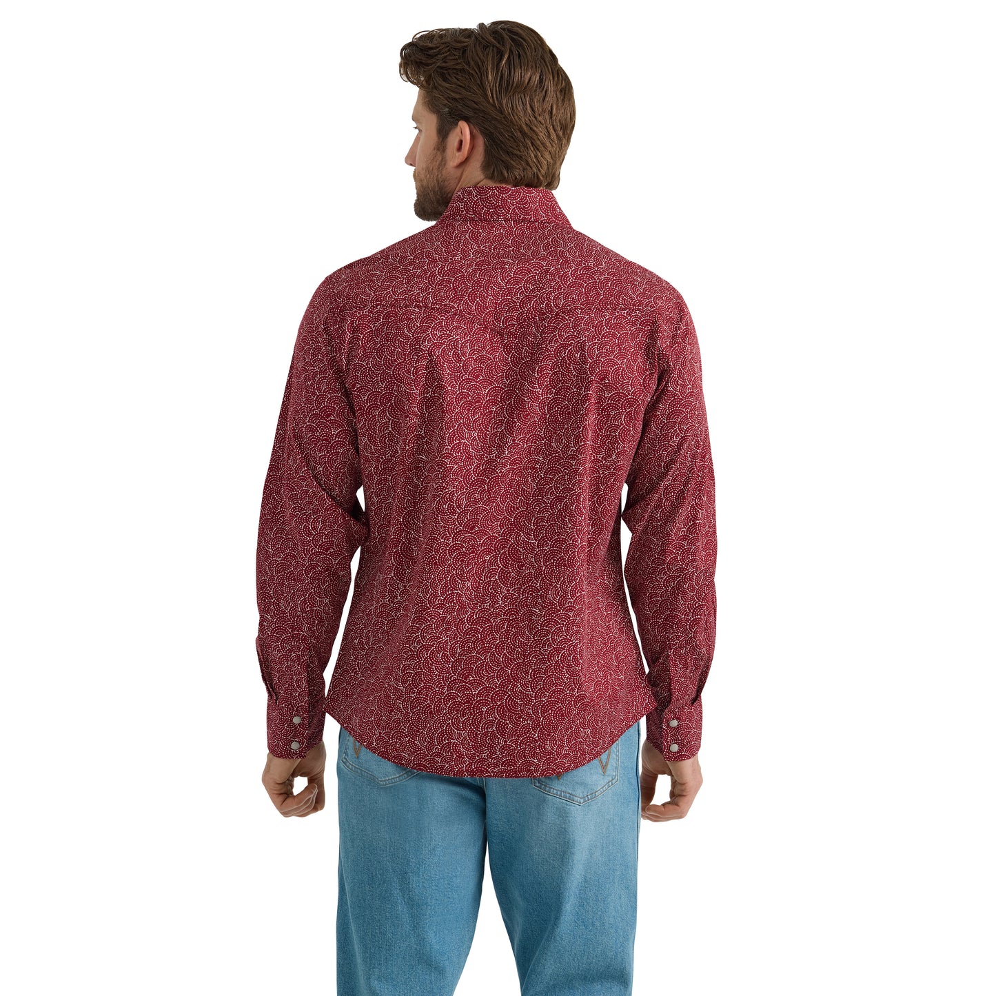 Mens Retro Button Up