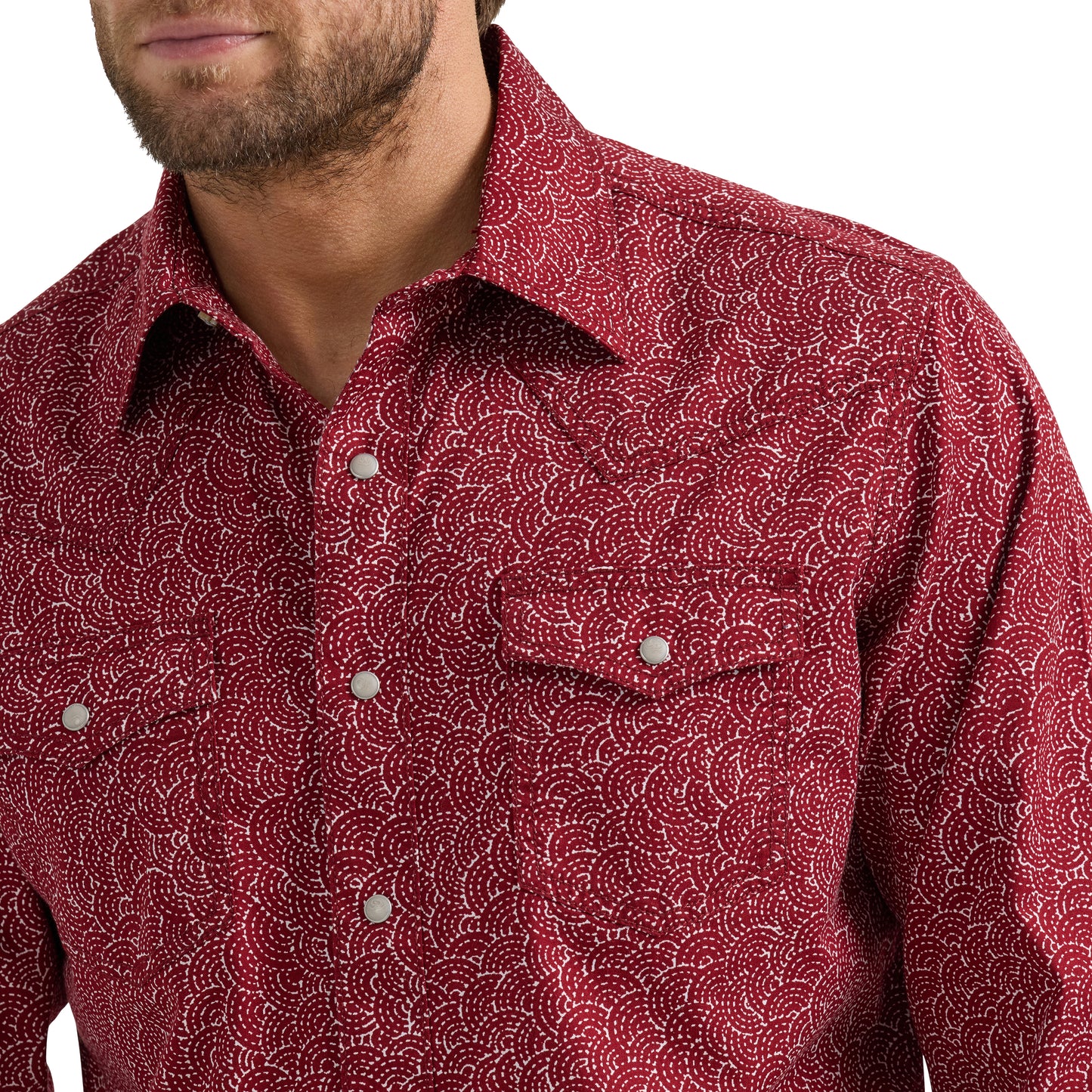 Mens Retro Button Up