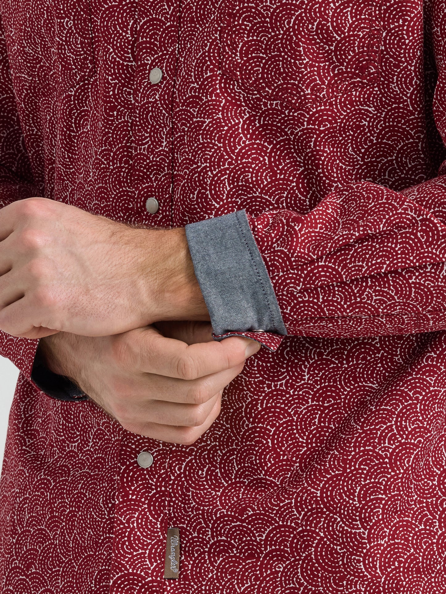 Mens Retro Button Up