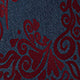Flocked Bell Bottom- Maroon Dark Wash