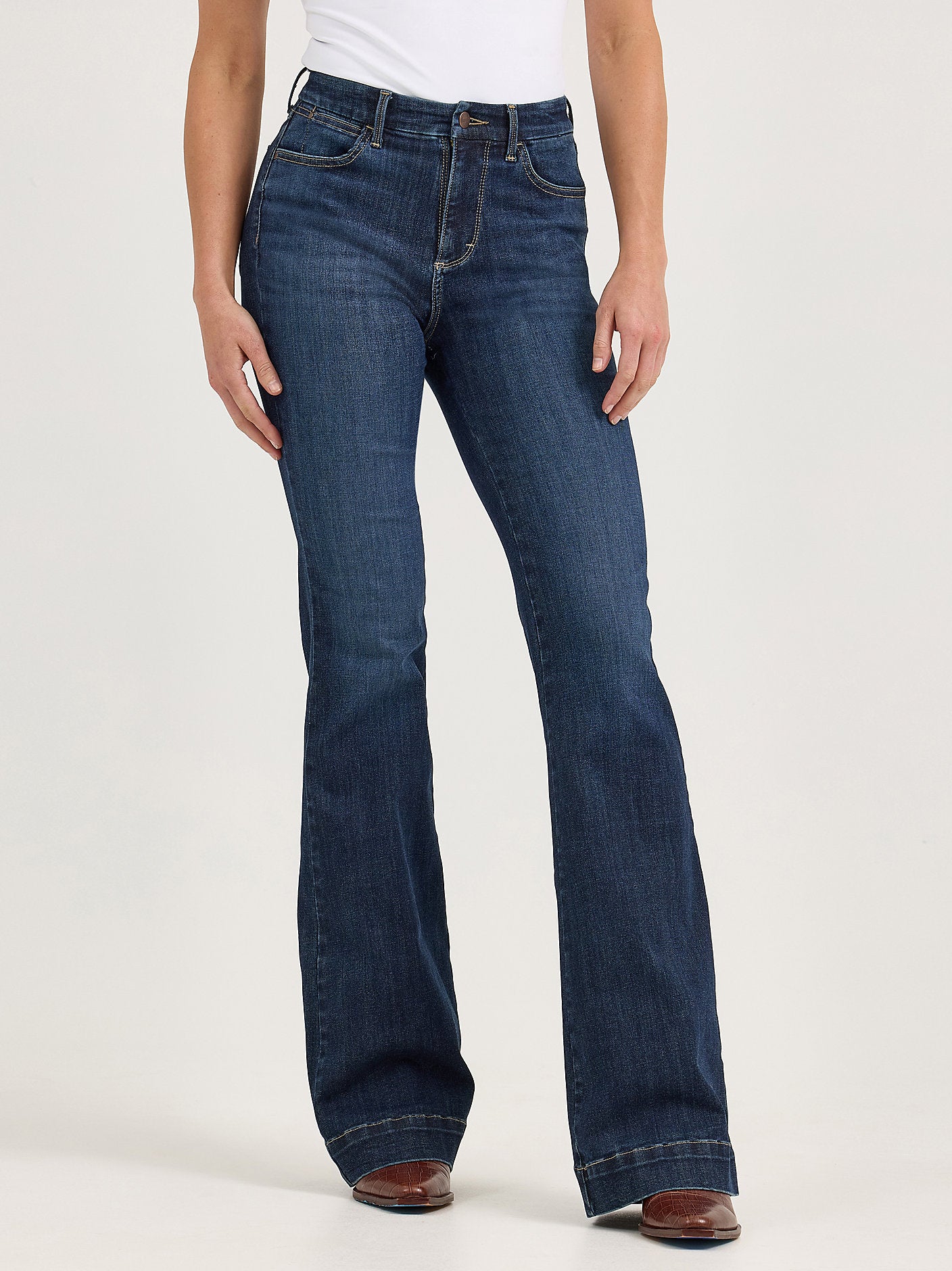 Bespoke High Rise Trouser Jean - Alexandra