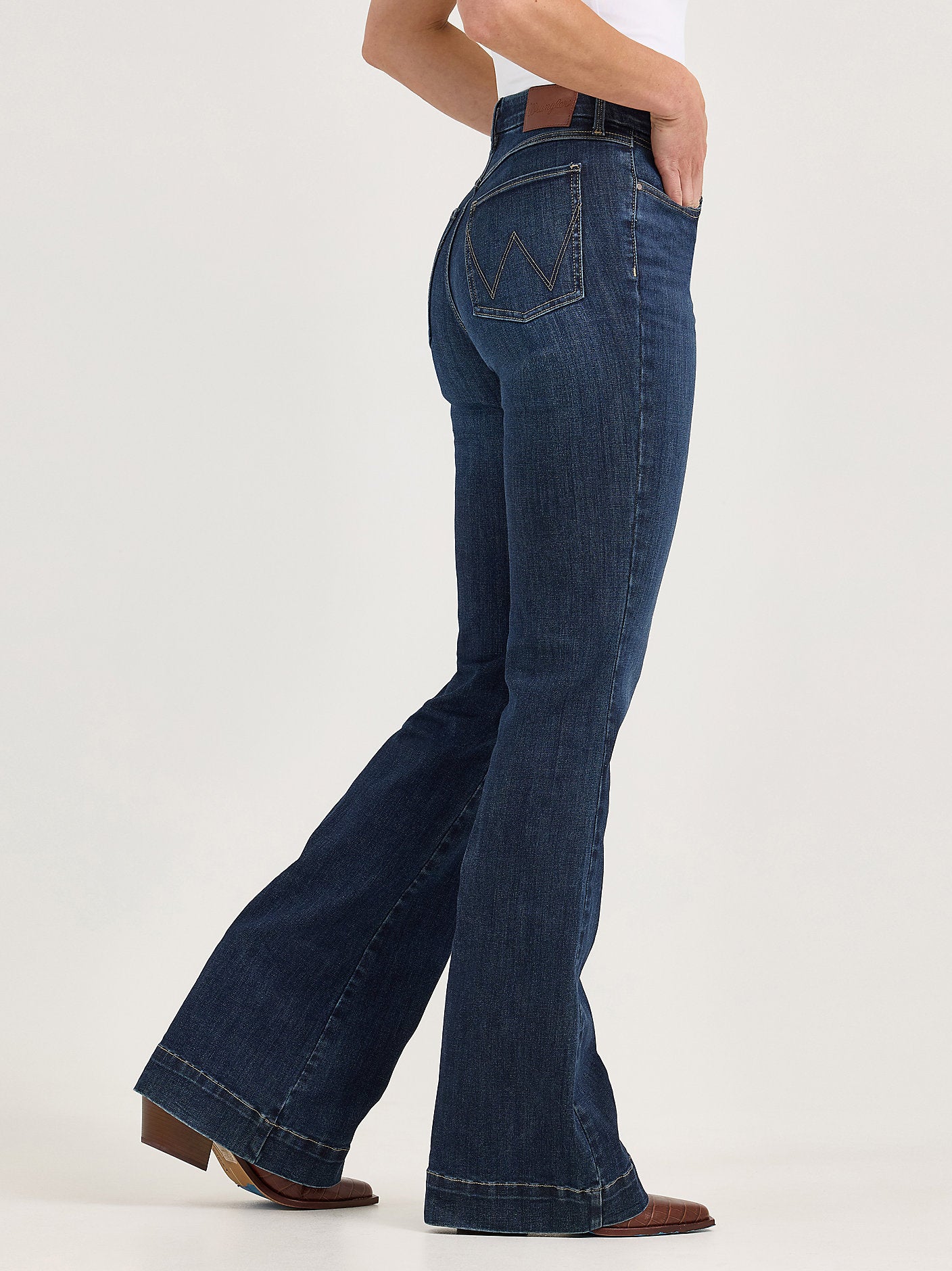 Bespoke High Rise Trouser Jean - Alexandra