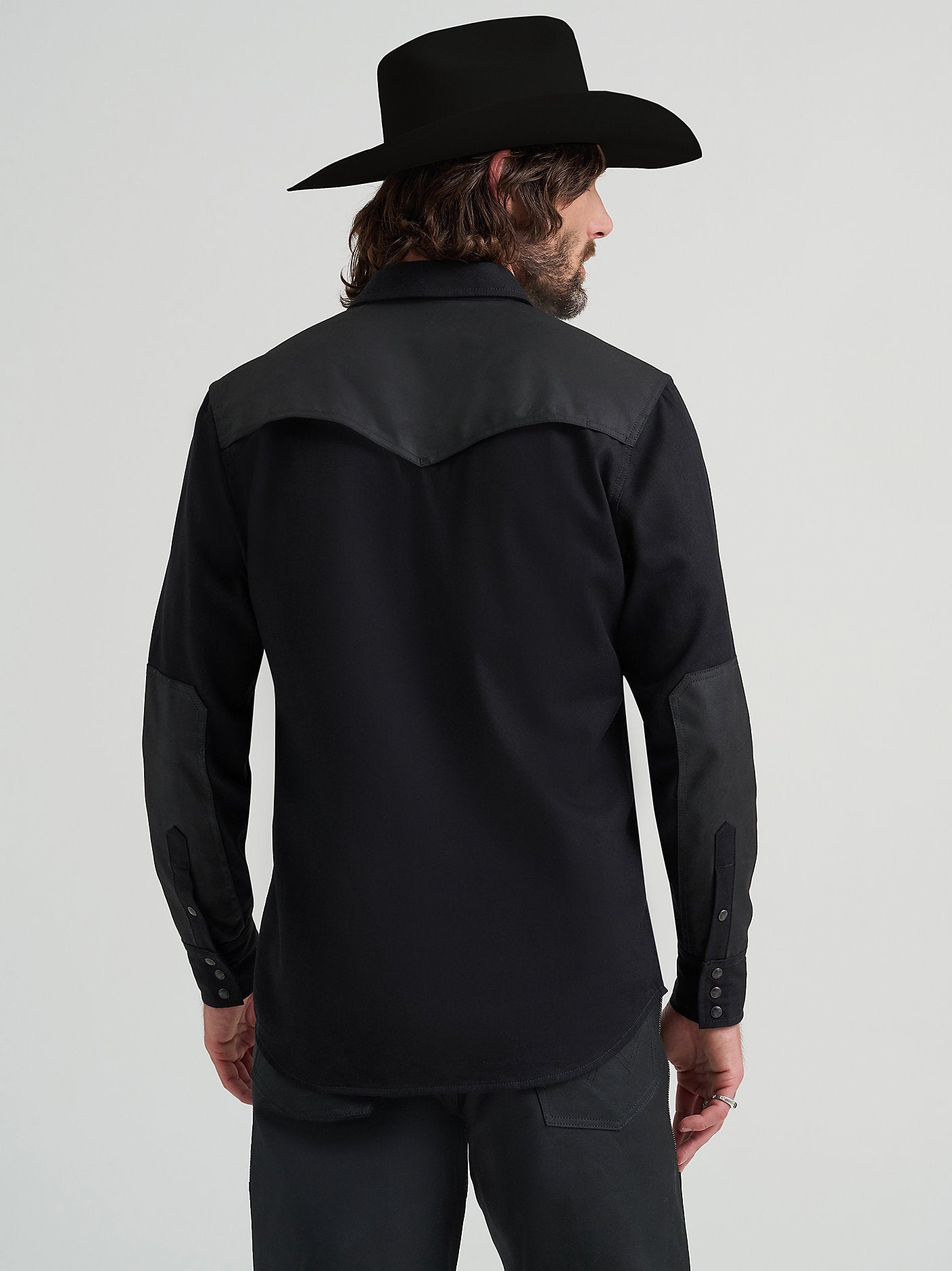 Men's Filson x Wrangler Adventure Shirt - Black