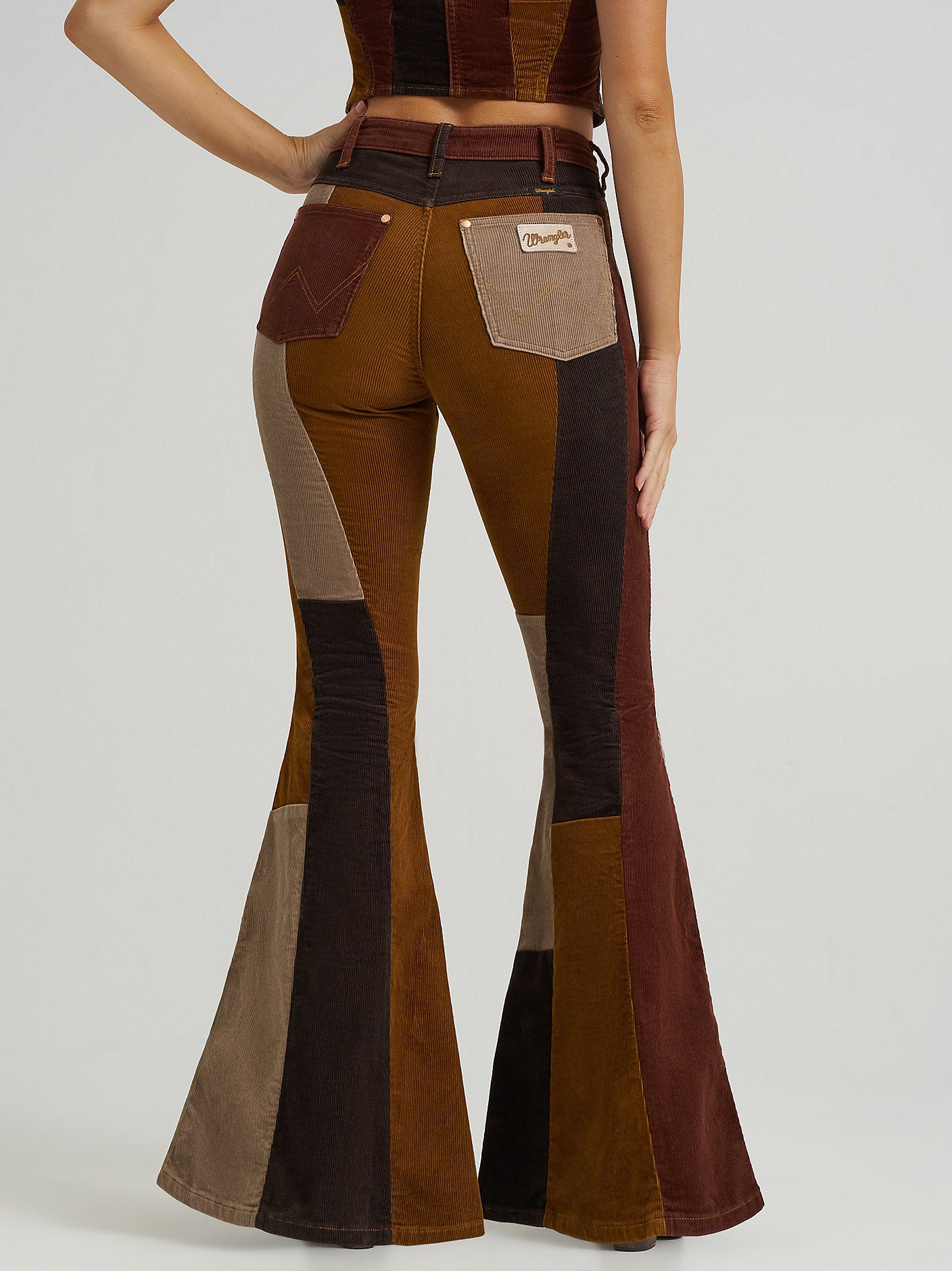 Patchwork Bell Bottoms - Corduroy