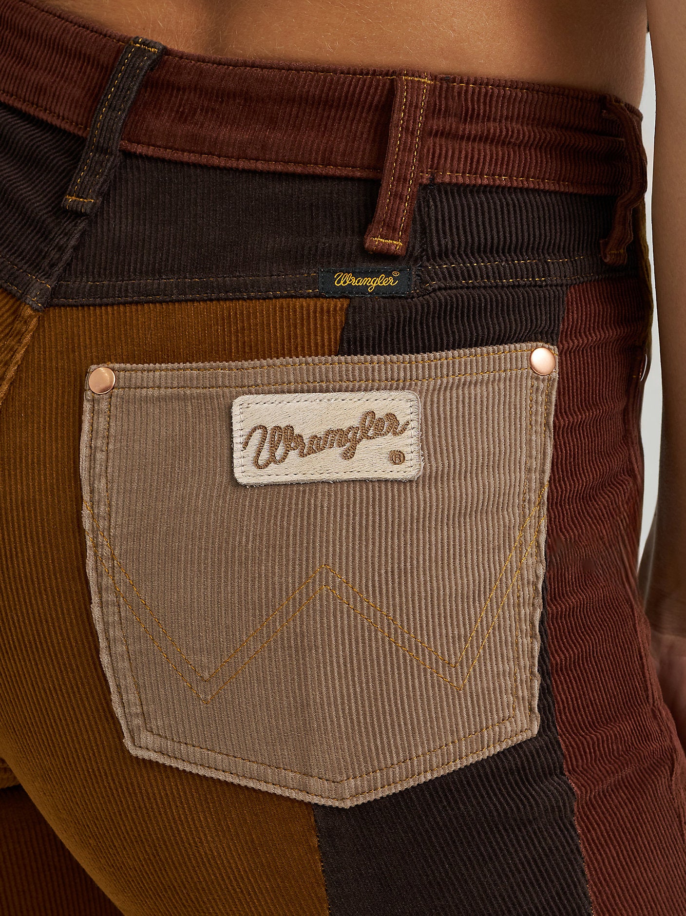 Patchwork Bell Bottoms - Corduroy