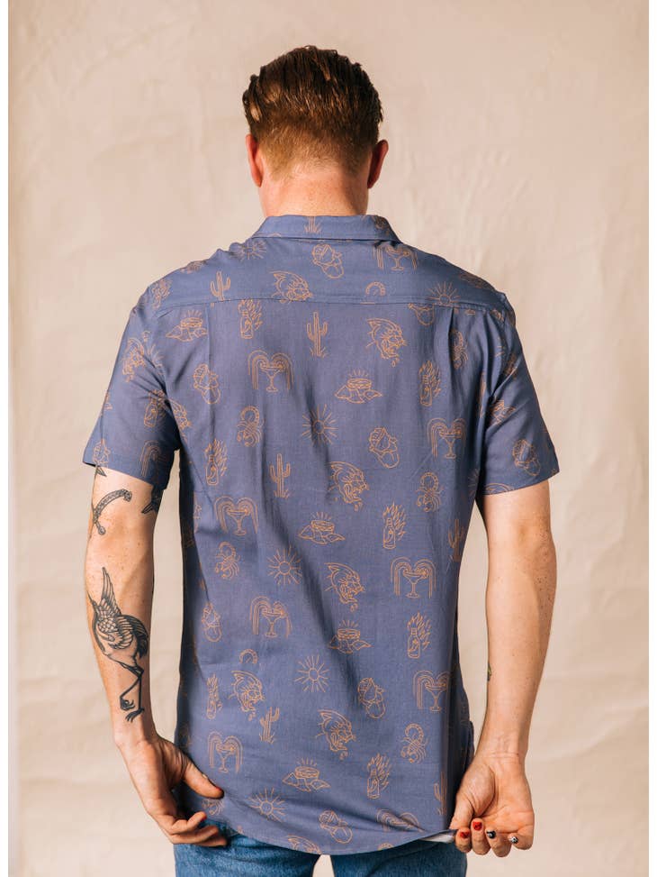 Adios Burritos Button Up Shirt - La De Da