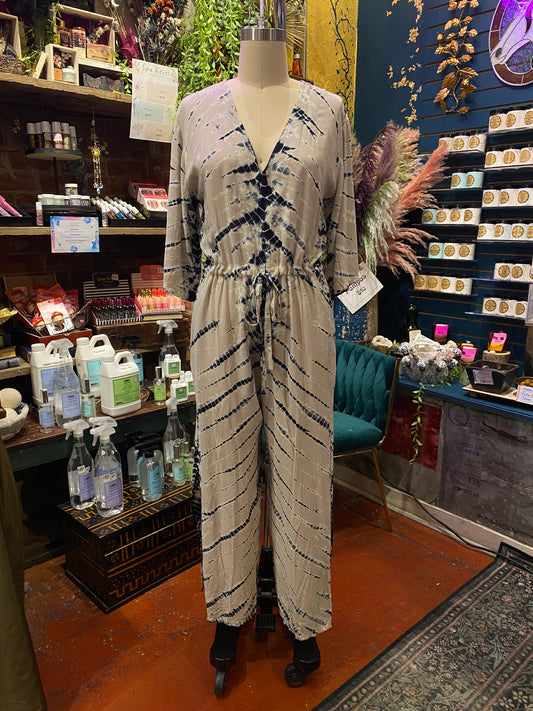 Kahala Jumpsuit - Sandstone Savannah Wash