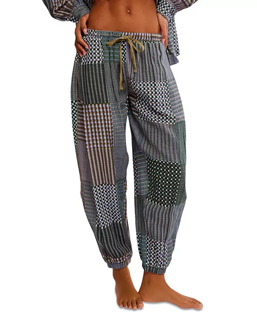 Night After Night Pant - Chambray Combo
