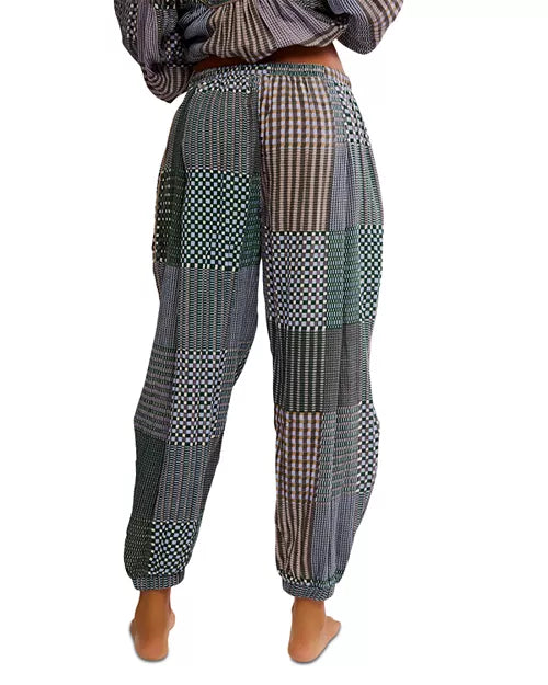 Night After Night Pant - Chambray Combo