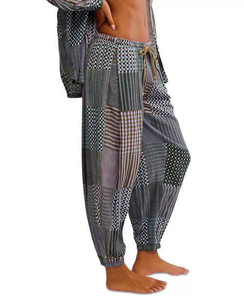 Night After Night Pant - Chambray Combo