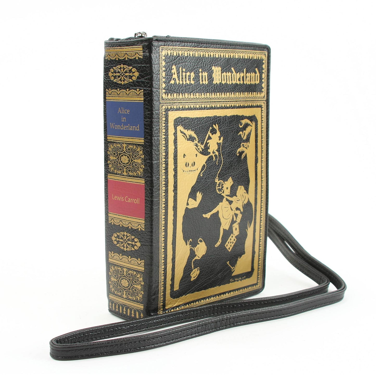 Alice in Wonderland Book Clutch/Crossbody