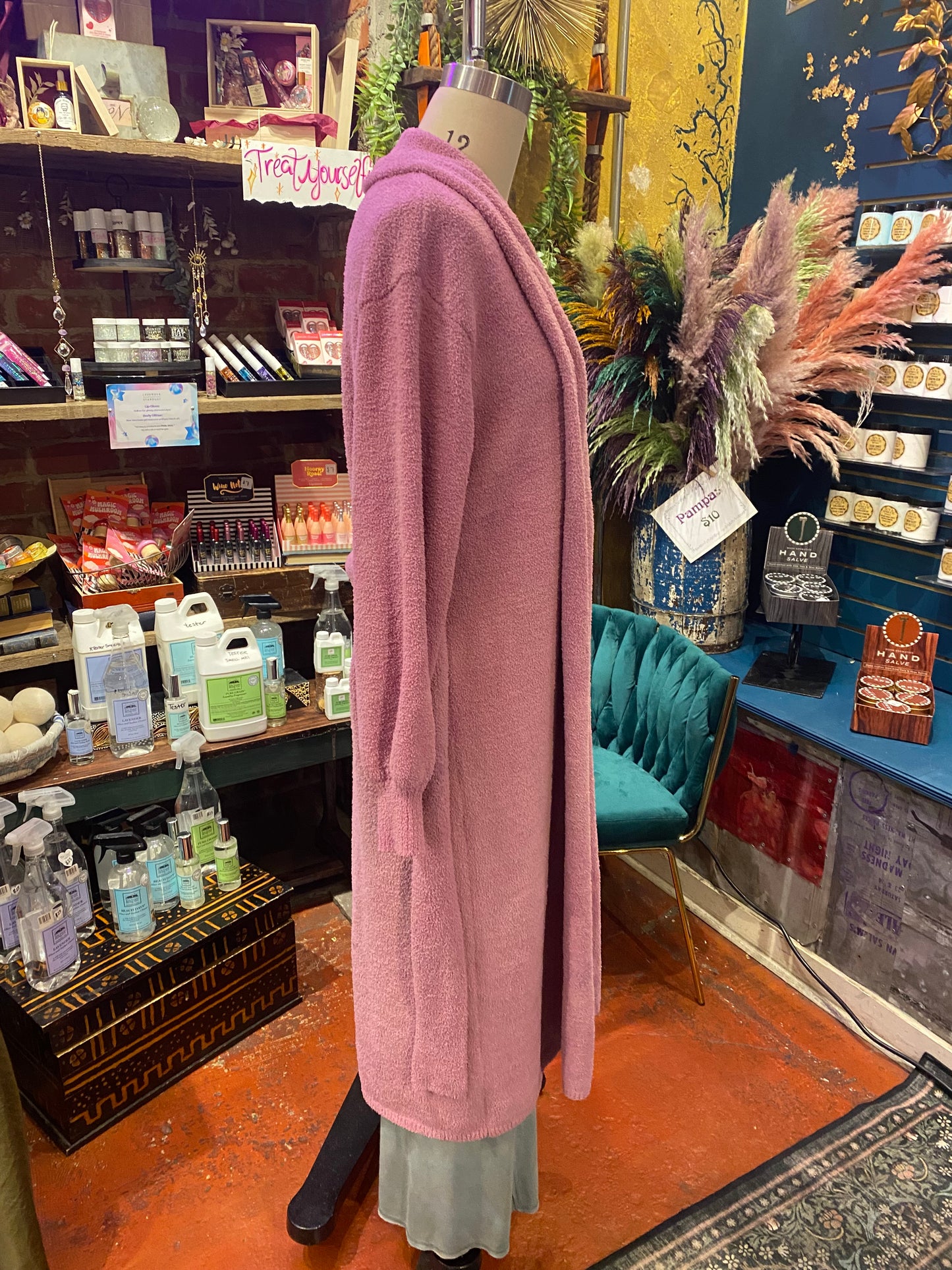 Custom Dyed Robe - Pink