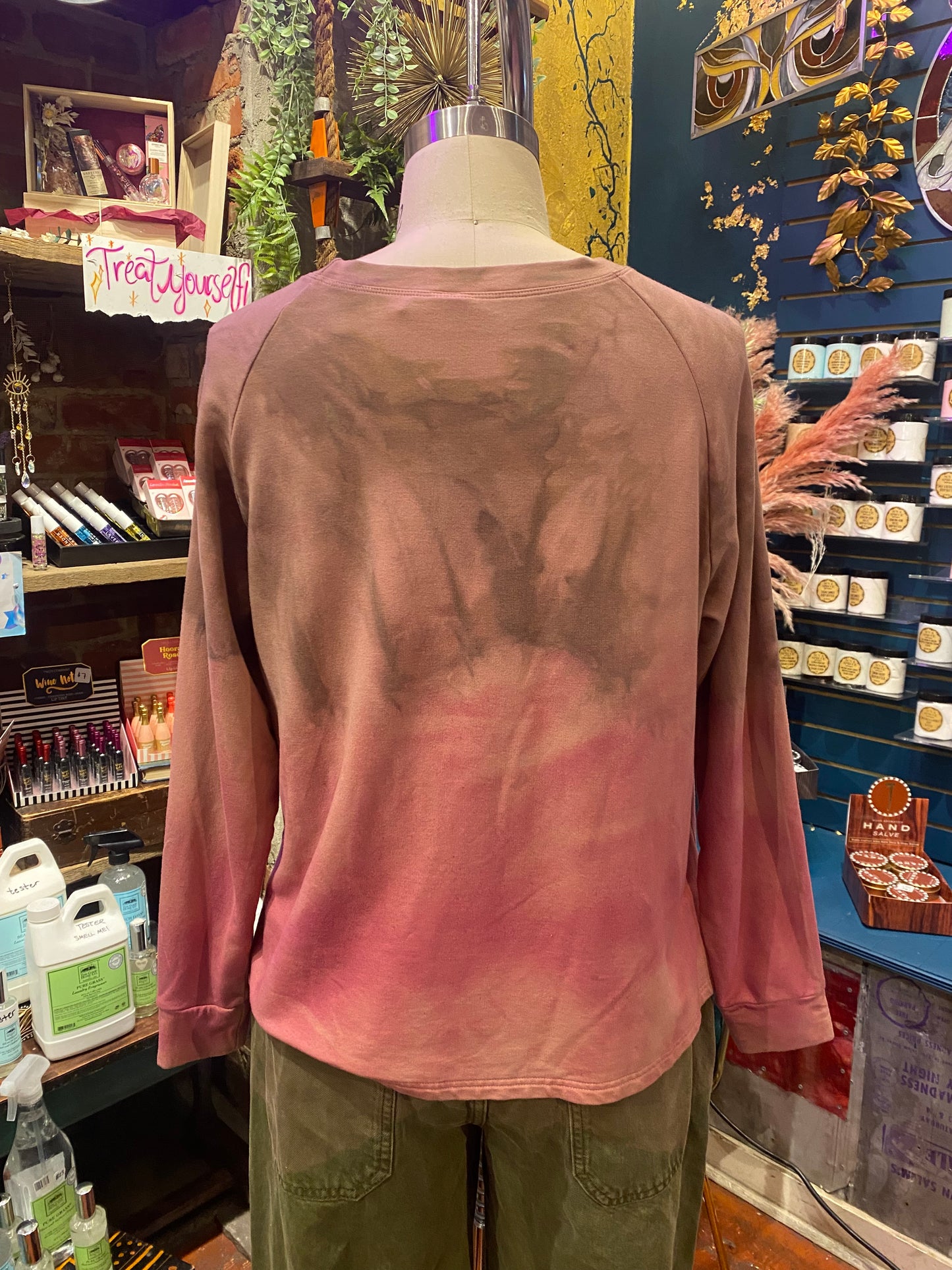 Custom Dyed Long Sleeve - Peach