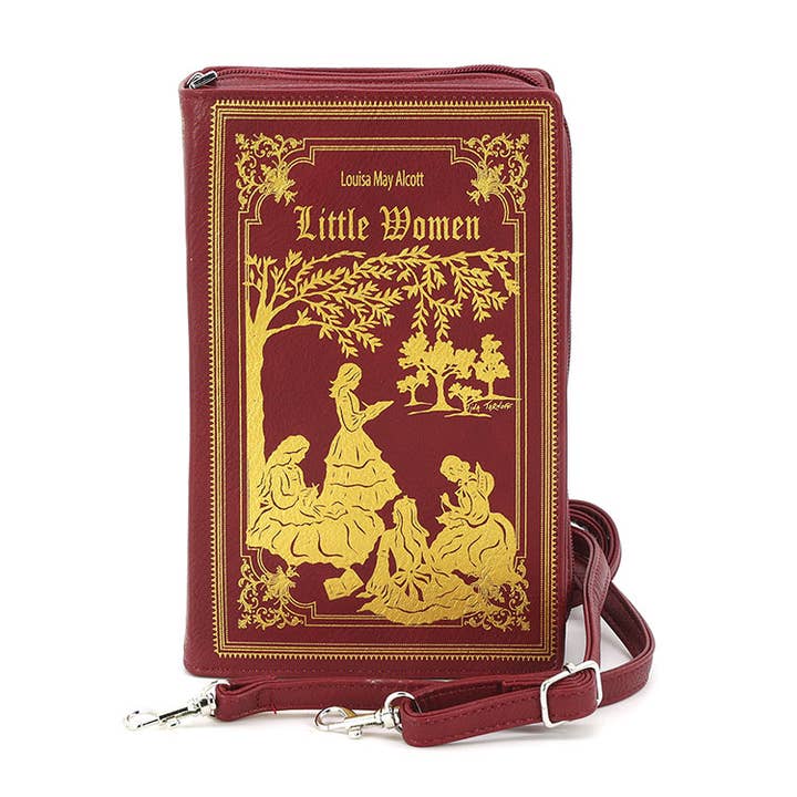 Little Women Book Clutch/Crossbody Bag
