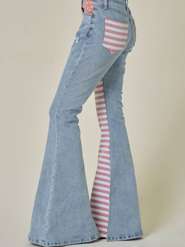 Stars & Stripes Flares - La De Da