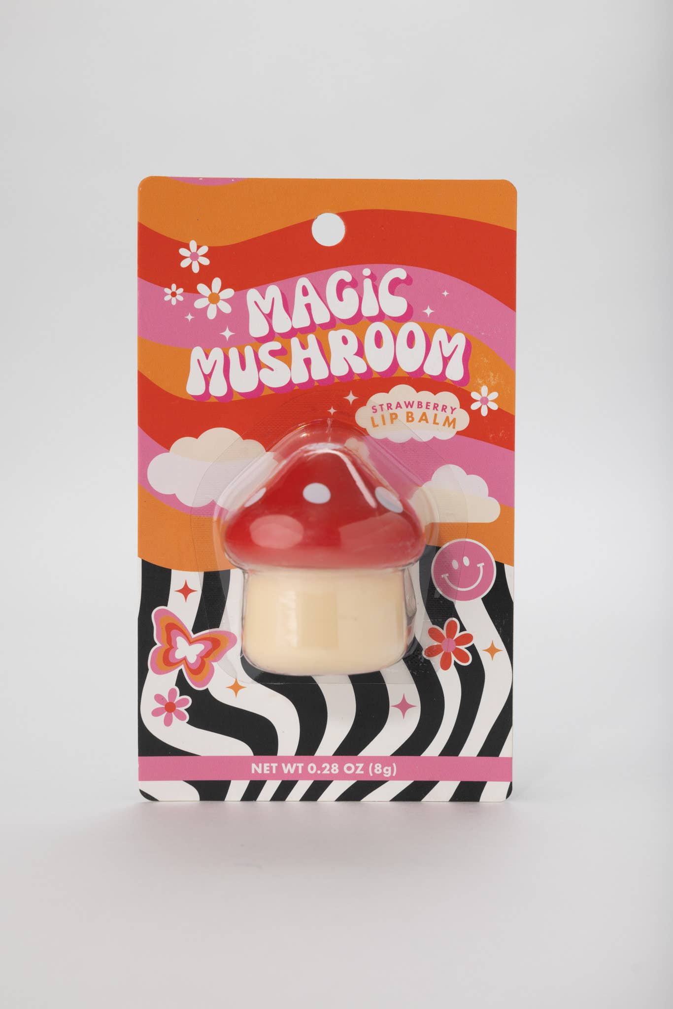 Magic Mushroom Lip Balm - Red Strawberry