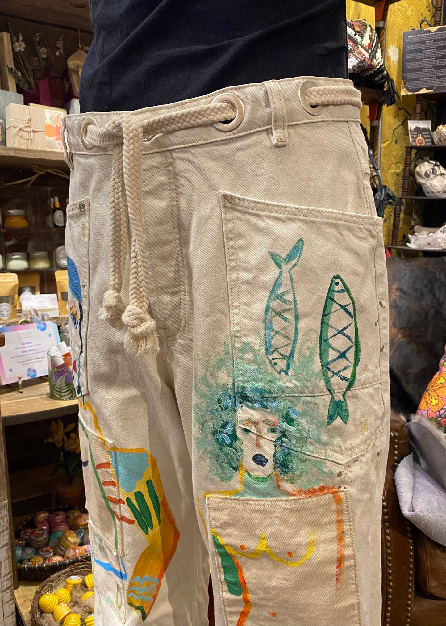 Coastal Cameos Free People Moxie Barrel Jeans - Sharayah Doty*