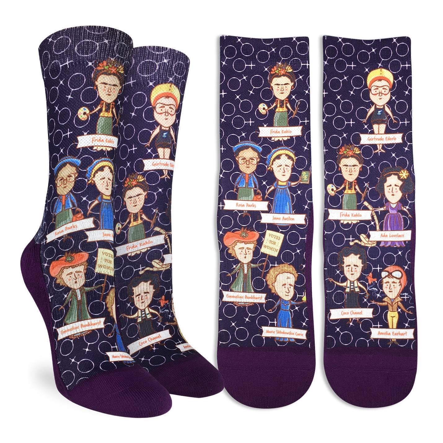 Women's Great Women in History Socks - Shoe Size 5-9