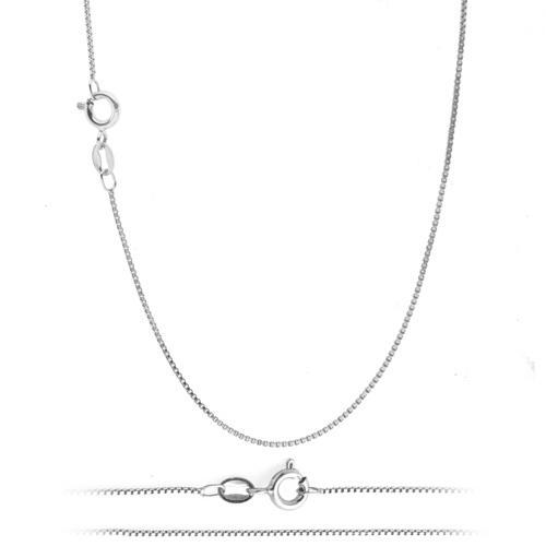 Sterling Silver 1mm Box Chain - 16"