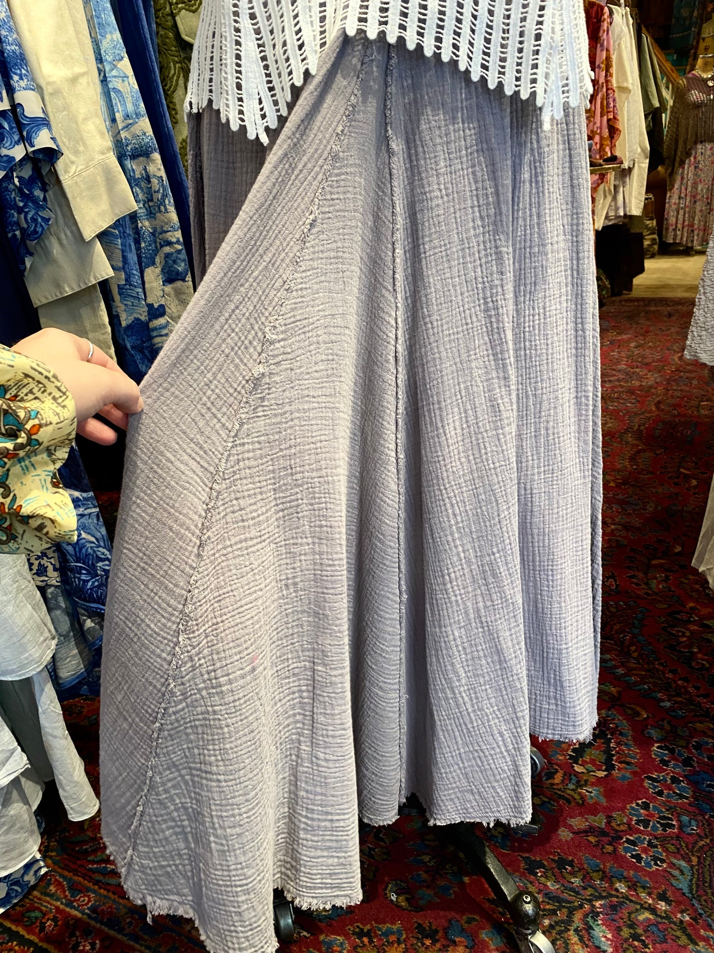 Gauze Skirt - Cargo
