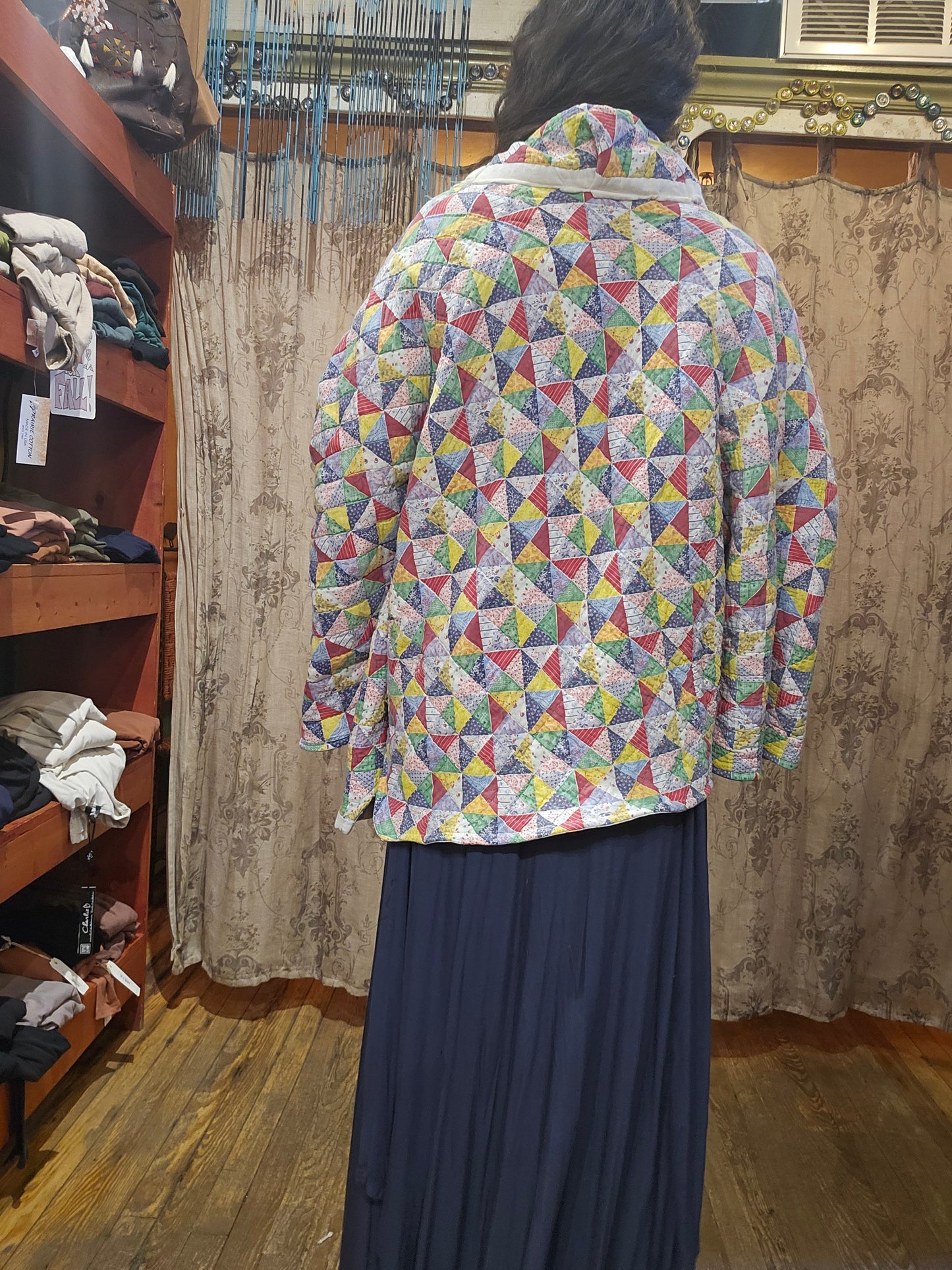 OOAK Handmade Upcycled Quilt Coat - Oz*