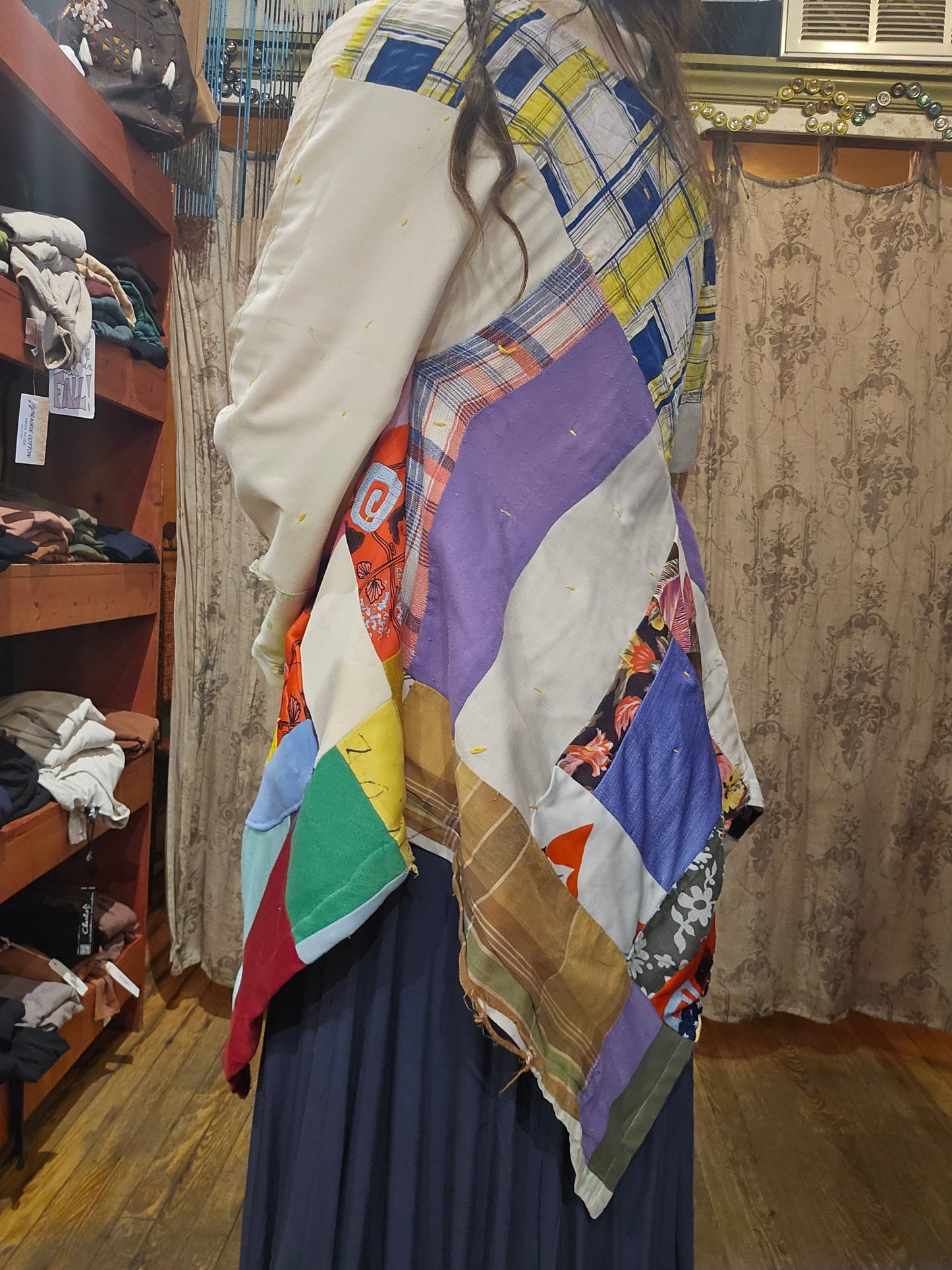 OOAK Handmade Upcycled Quilt Coat - Walker*
