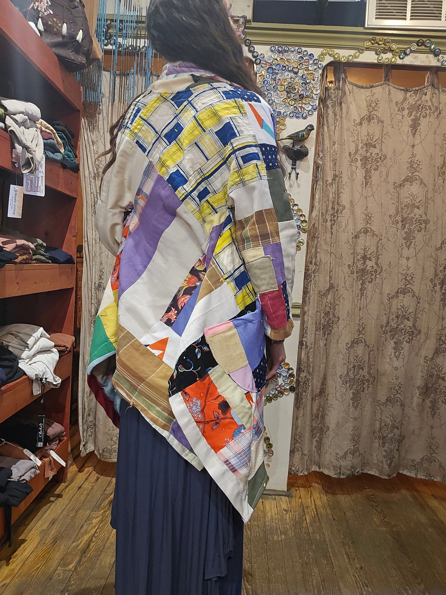 OOAK Handmade Upcycled Quilt Coat - Walker*