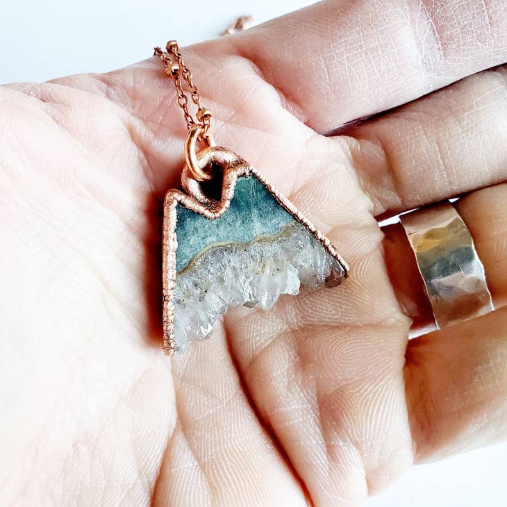 Amethyst Mountain Necklace - La De Da