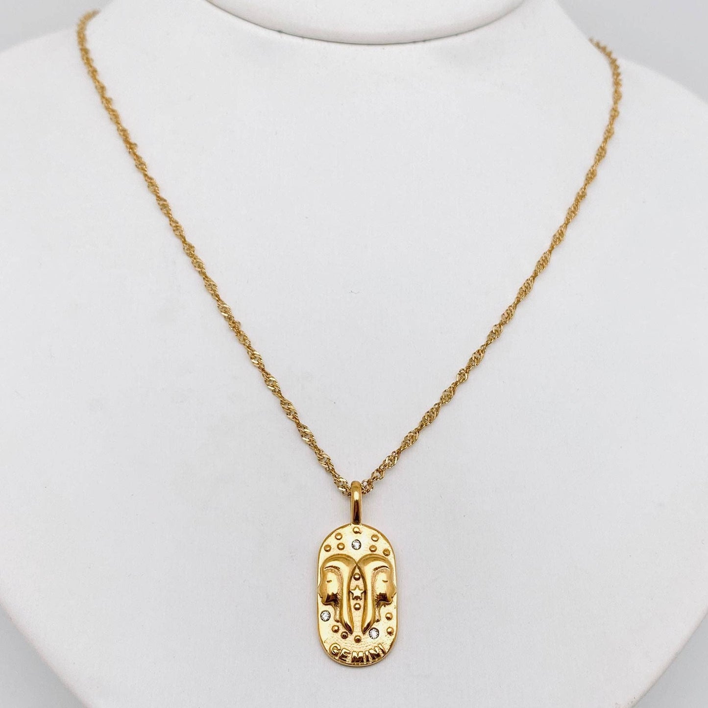 Zodiac Constellation Necklace - Gemini