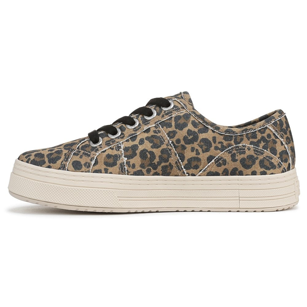 Super Smile Sneaker - Leopard Canvas