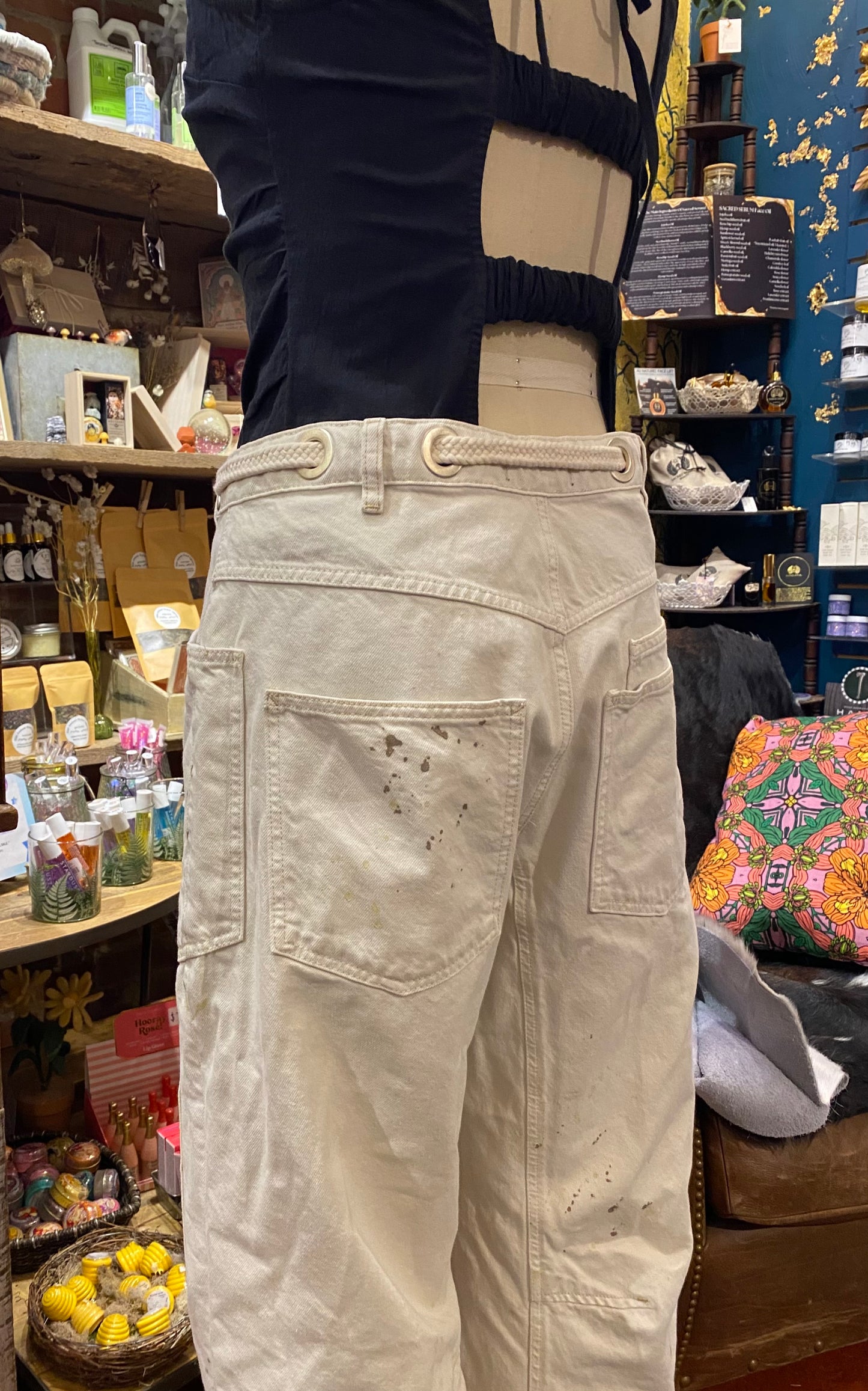 Coastal Cameos Free People Moxie Barrel Jeans - Sharayah Doty*