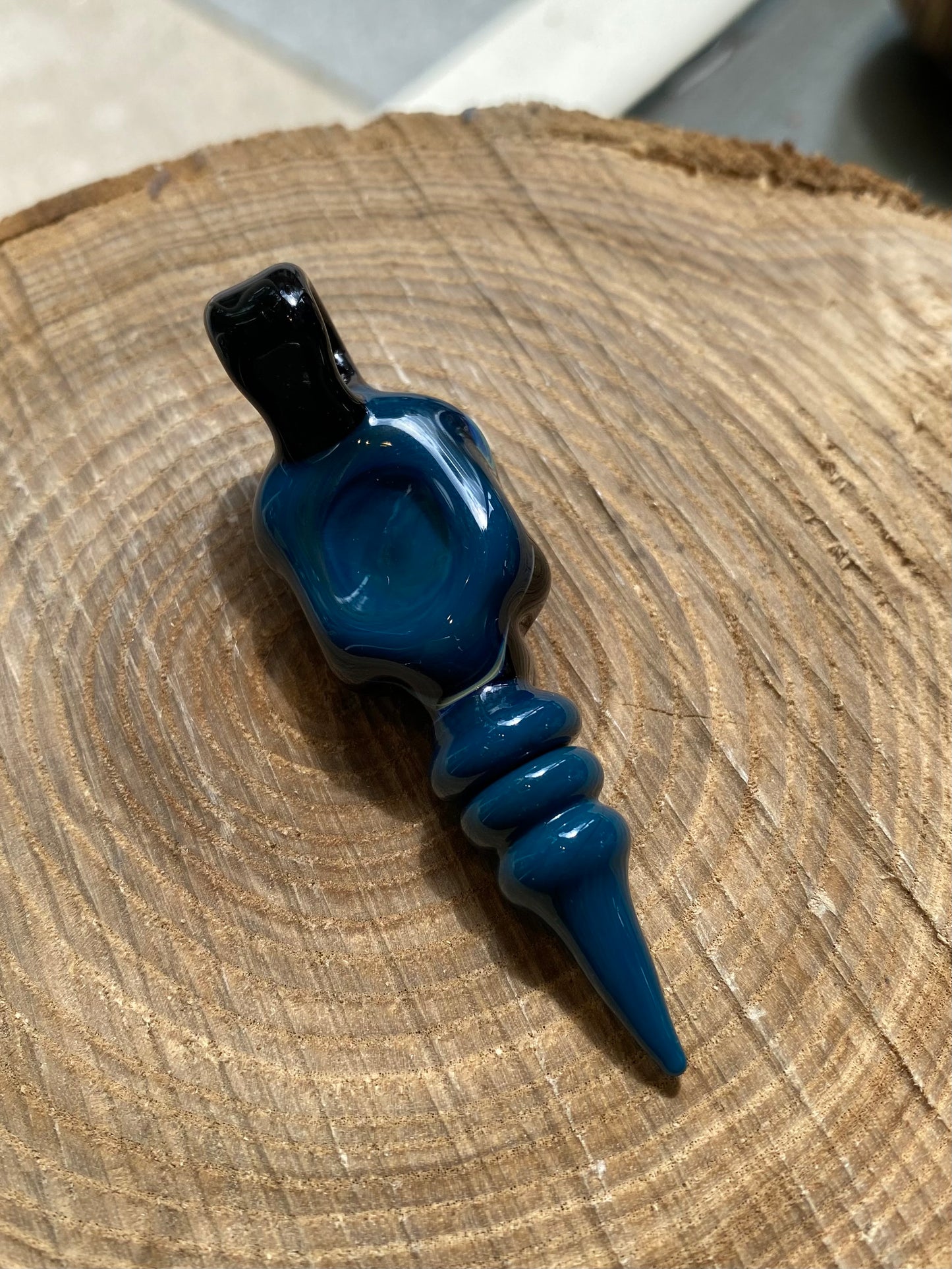 Blue Skull w/ Spine - TG03*