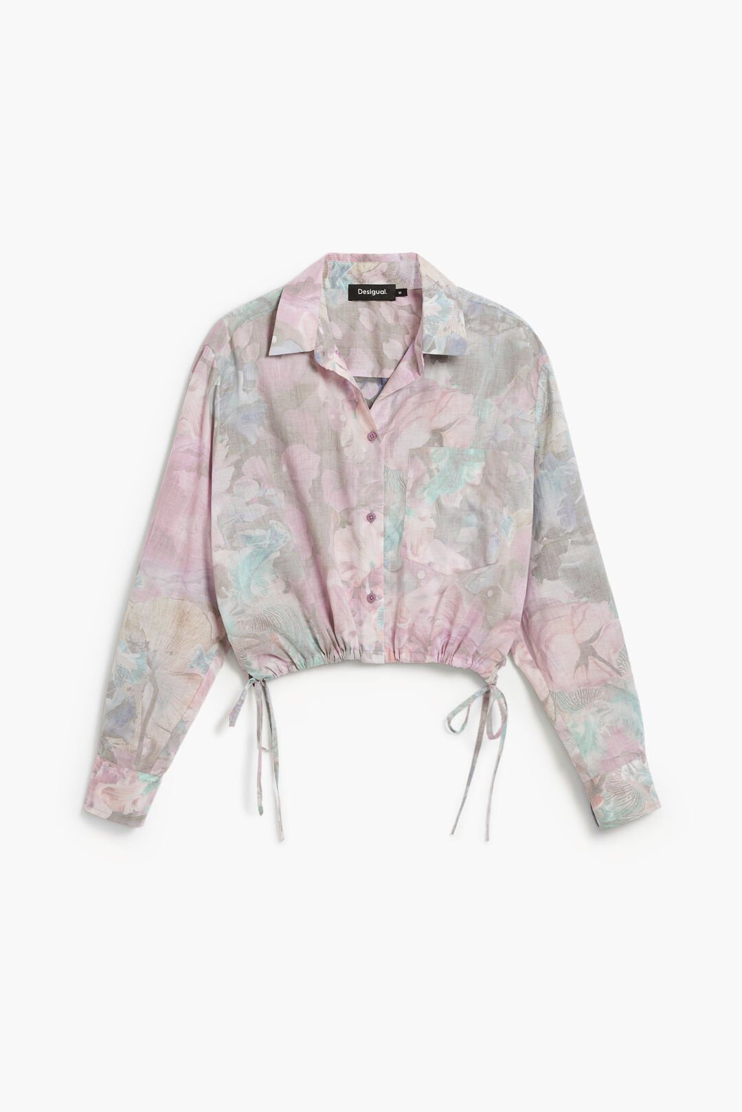 Short Shirt w/ Ties - Floral