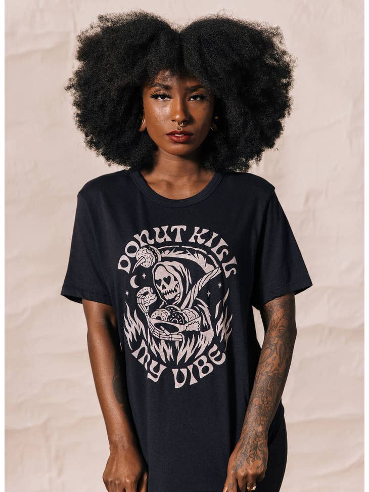 Donut Kill My Vibe T-Shirt - La De Da