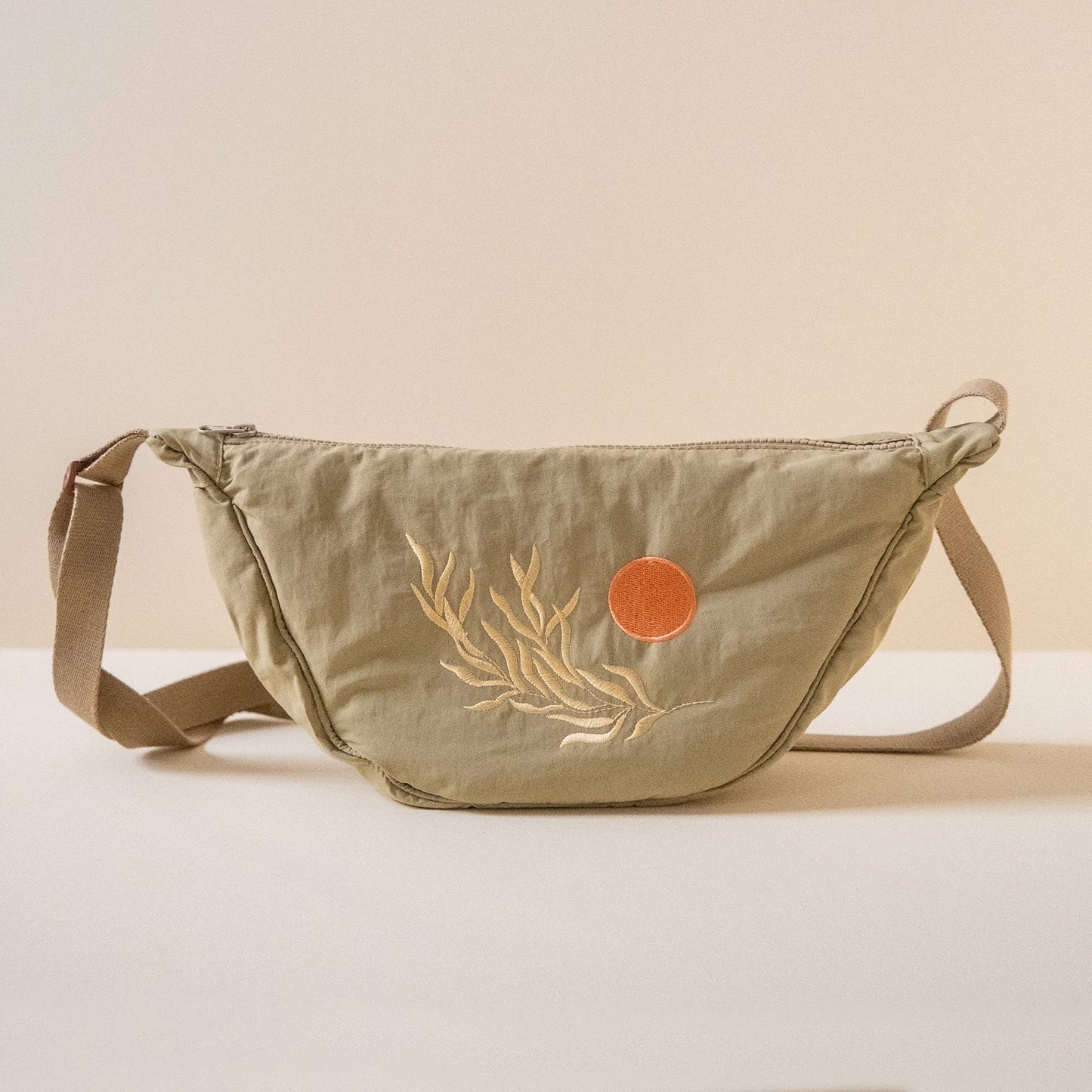 Nylon Sling Bag - Eucalyptus