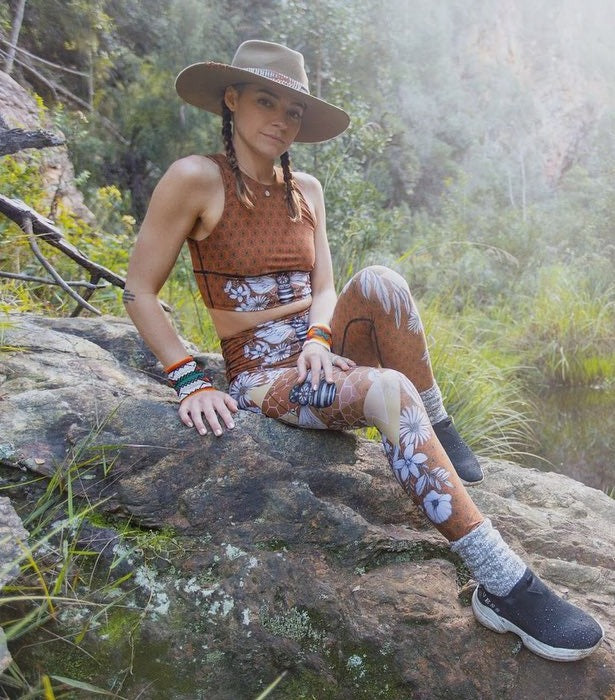 Free Range Sports Bra in Beeloved - La De Da