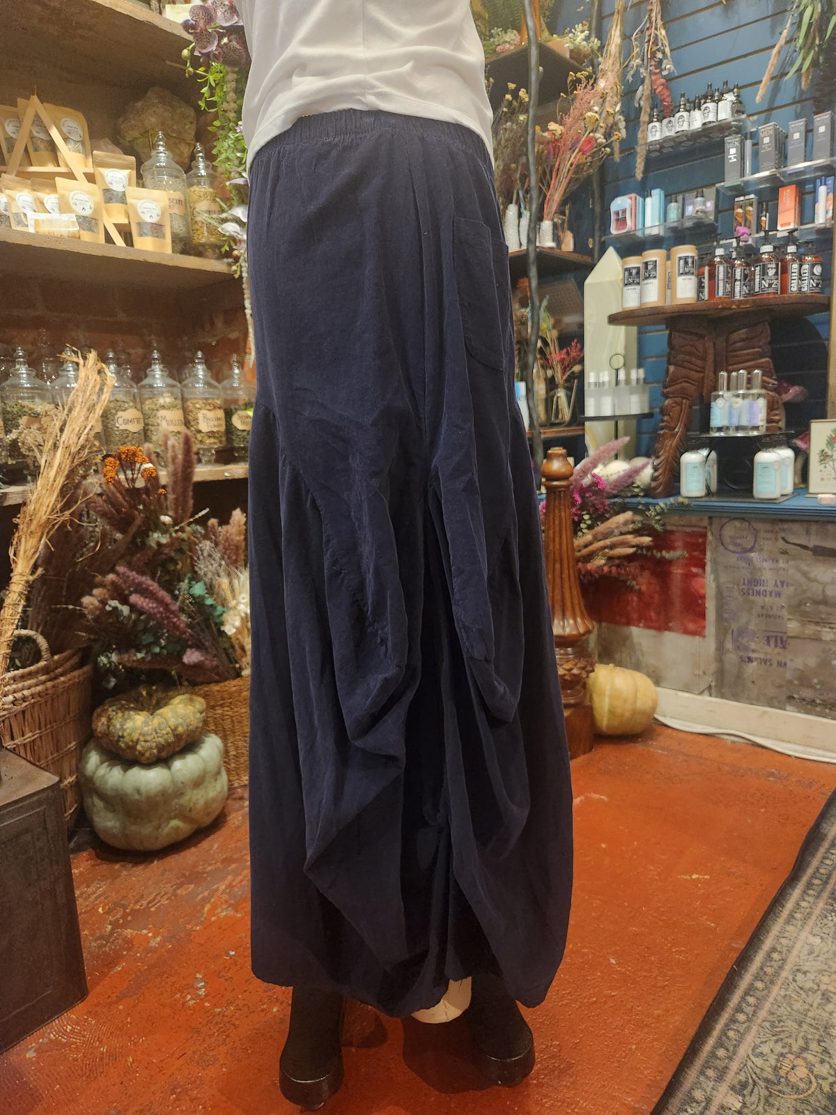 Saga Corduroy Artsy Maxi Skirt