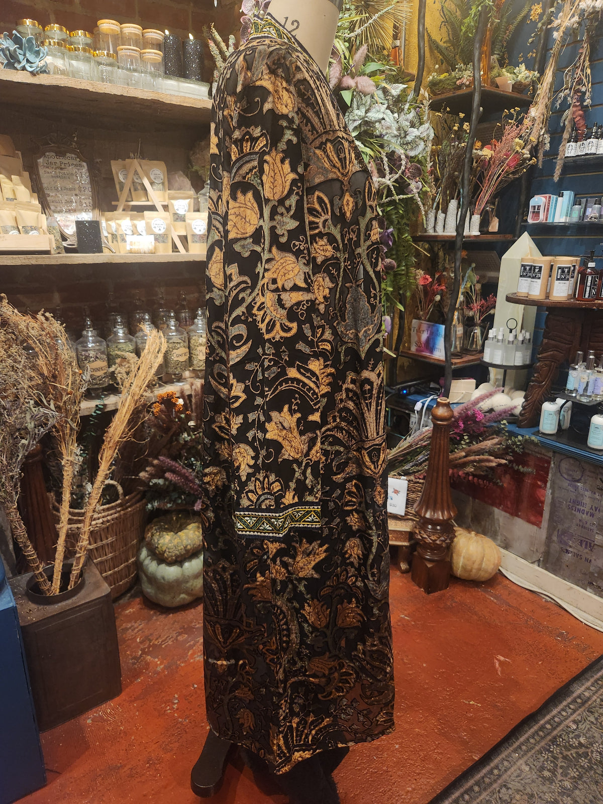 Velvet Open Duster